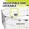 Kép 8/10 - FERPLAST Ketrec - Kutya Karám - Dog Fence 155,3x155,3x60,7 cm