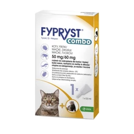 FYPRYST Combo Macska, Vadászgörény Csepp - Bolha Kullancs irtó 0,5ml x 1