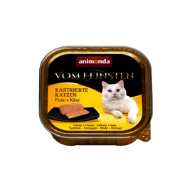 ANIMONDA Macska Alutálkás - Feinsten Castrated Pulyka Sajt 100g