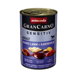 ANIMONDA Kutya Konzerv - Grancarno Sensitiv Adult Bárány Burgonya 400g 82413