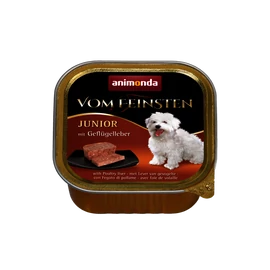 ANIMONDA Kutya Alutálkás - Feinsten Junior Baromfimáj 150g
