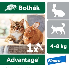 ADVANTAGE Macska Nyúl Csepp - Bolha 8kg-ig 0,8ml x 1