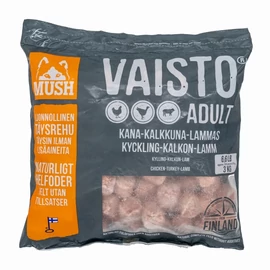 MUSH Fagyasztott Menü - Vaisto Grey Csirke-Pulyka-Bárány 3kg