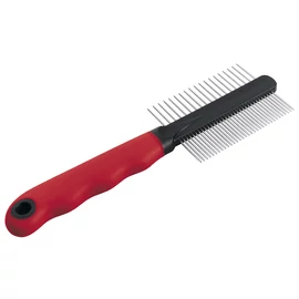 FERPLAST Fésű  -  Kétoldalas Steel Gro 5864 20x1,6x6,4cm