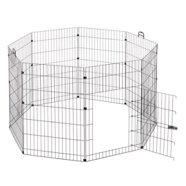 FERPLAST Kisállat Ketrec - Nyúl, Tengerimalac Karám - Freerun 140cm átmérőx91,5cm magas L