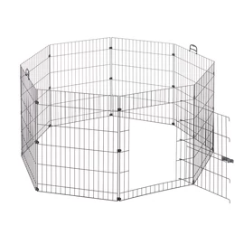 FERPLAST Kisállat Ketrec - Nyúl, Tengerimalac Karám - Freerun 140cm átmérőx76,5cm magas M
