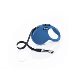 FLEXI Kutya Póráz - 12kg-ig XS Classic Szalagos Kék 3m