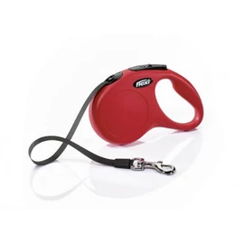 FLEXI Kutya Póráz - 15kg-ig S Classic Szalagos Piros 5m