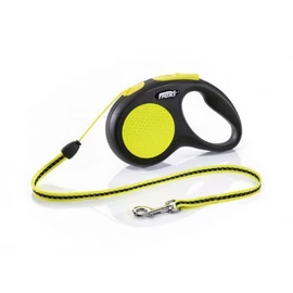 FLEXI Kutya Póráz - 12kg-ig S Neon Zsinóros 5m