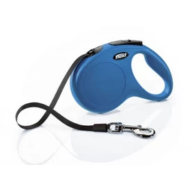 FLEXI Kutya Póráz - 25kg-ig M Classic Szalagos Kék 5m