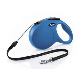 FLEXI Kutya Póráz - 20kg-ig M Classic Zsinóros Kék 8m