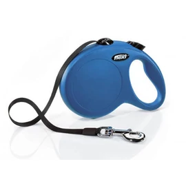 FLEXI Kutya Póráz - 15kg-ig S Classic Szalagos Kék 5m