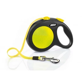 FLEXI Kutya Póráz - 50kg-ig L Comfort Szalagos Neon 5m