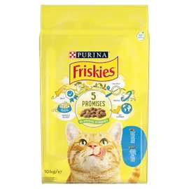 FRISKIES Macskatáp - Adult Lazaccal és Zöldségekkel 10kg