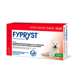 FYPRYST Kutya Csepp - Bolha Kullancs irtó ( 2-10kg) S 0,67ml x 1
