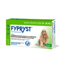 FYPRYST Kutya Csepp - Bolha Kullancs irtó (10-20kg)  1x 1,34ml  M