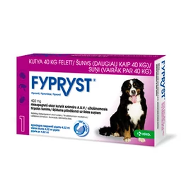 FYPRYST Kutya Csepp - Bolha Kullancs irtó (40-60kg)  1x 4,02ml  XL
