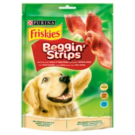 FRISKIES Kutya Jutalomfalat - Beggin' Strips Bacon ízesítésű 120g