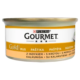 GOURMET GOLD Macska Konzerv - Pástétom Pulykával 85g
