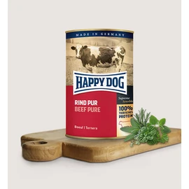 Happy Dog Kutya Konzerv - Rind Pur (Marha) 200g
