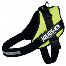 JULIUS-K9 Kutya Hám - IDC Powerhám (40-53cm, 4-7kg) Mini-Mini Neonzöld