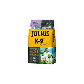 JULIUS-K9 Kutyatáp - Puppy GF Utility Dog Hypoallergenic Lamb Herbals 10kg