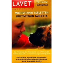 LAVET Kutya Vitamin - Multi Vitamin Tabletta 50db