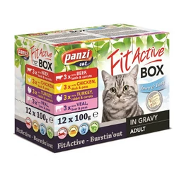 FITACTIVE Macska Alutasakos - FITABox Szószban 4 féle 100gx12