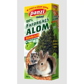 PANZI Kisállat Alom - Forgács Zöldalmás 15l