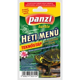 PANZI Teknőstáp - Heti Menü Teknős 70g