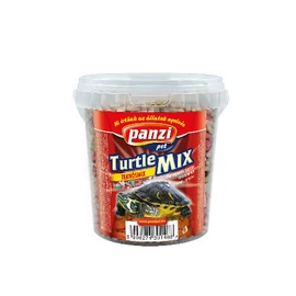 PANZI Teknőstáp - Granulált Mix 1000ml vödrös