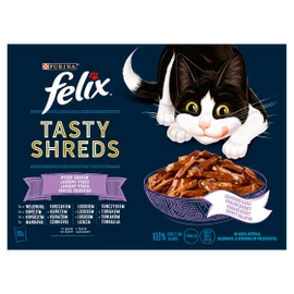 FELIX Macska Alutasak - Shreds Vegyes Válogatás Szószban 80g x12