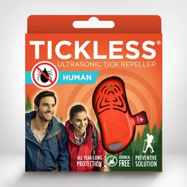 TICKLESS Embernek  - Kullancsriasztó Ultrahangos Narancssárga