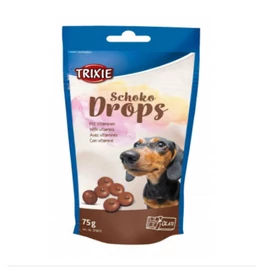 TRIXIE Kutya Jutalomfalat - Drops Schoko Csokoládé  75g