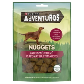 ADVENTUROS Kutya Jutalomfalat - Nuggets Vaddisznó, vad ízű 90g