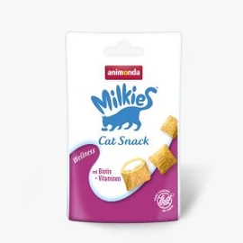 ANIMONDA Macska Jutalomfalat - Milkies Cat Snack Wellness Biotin Vitamin 30g