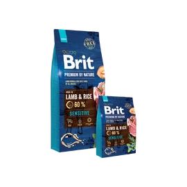 BRIT Prémium by Nature Kutyatáp - Adult Sensitive  3kg