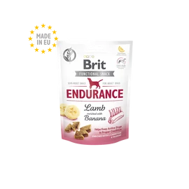 BRIT Care Kutya Jutalomfalat Functional Snack Adult Endurance Bárány-Banán 150g