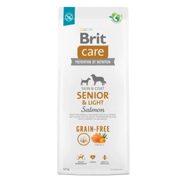 BRIT Care Kutyatáp - Grain Free Senior & Light Skin Coat Salmon Potato 12kg