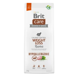 BRIT Care Kutyatáp - Hypoallergenic Adult Weight Loss Rabbit & Rice  1kg