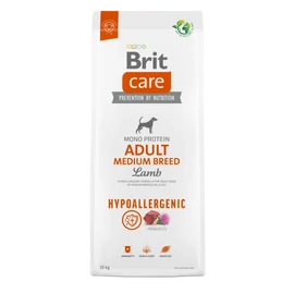 BRIT Care Kutyatáp - Hypoallergenic Adult Medium Breed Lamb & Rice  3kg