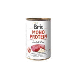 BRIT Care Mono Protein Kutya Konzerv - Adult Beef Rice 400g