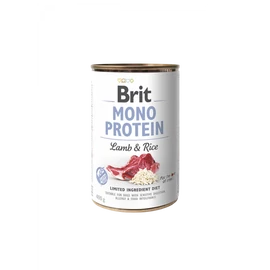 BRIT Care Mono Protein Kutya Konzerv - Adult Lamb Rice 400g