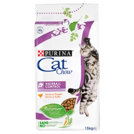 CAT CHOW Macskatáp - Adult Hairball Control Csirkében Gazdag 15kg