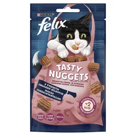 FELIX Macska Jutalomfalat - Tasty Nuggets Lazac 50g x 1