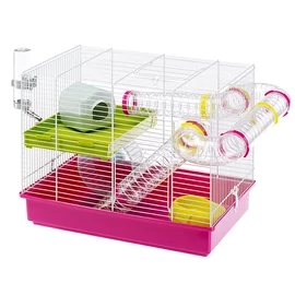FERPLAST Kisállat Ketrec - Laura - Csövekkel 46x29,5x37,5cm