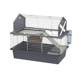FERPLAST Kisállat Ketrec - Nyúl Barn  80 78x48x65cm Szürke