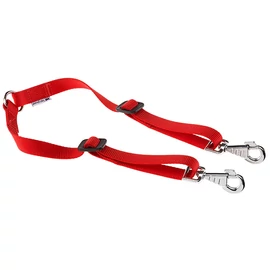 FERPLAST Kutya Póráz - Twin Iker 25-36/1cm Piros