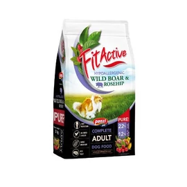 FITACTIVE Kutyatáp - Pure Hypoallergenic Vaddisznó Csipkebogyó  3kg