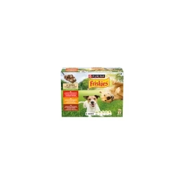 FRISKIES Kutya Alutasak - Adult Szószos válogatás Marha, Csirke, Bárány 85g x12